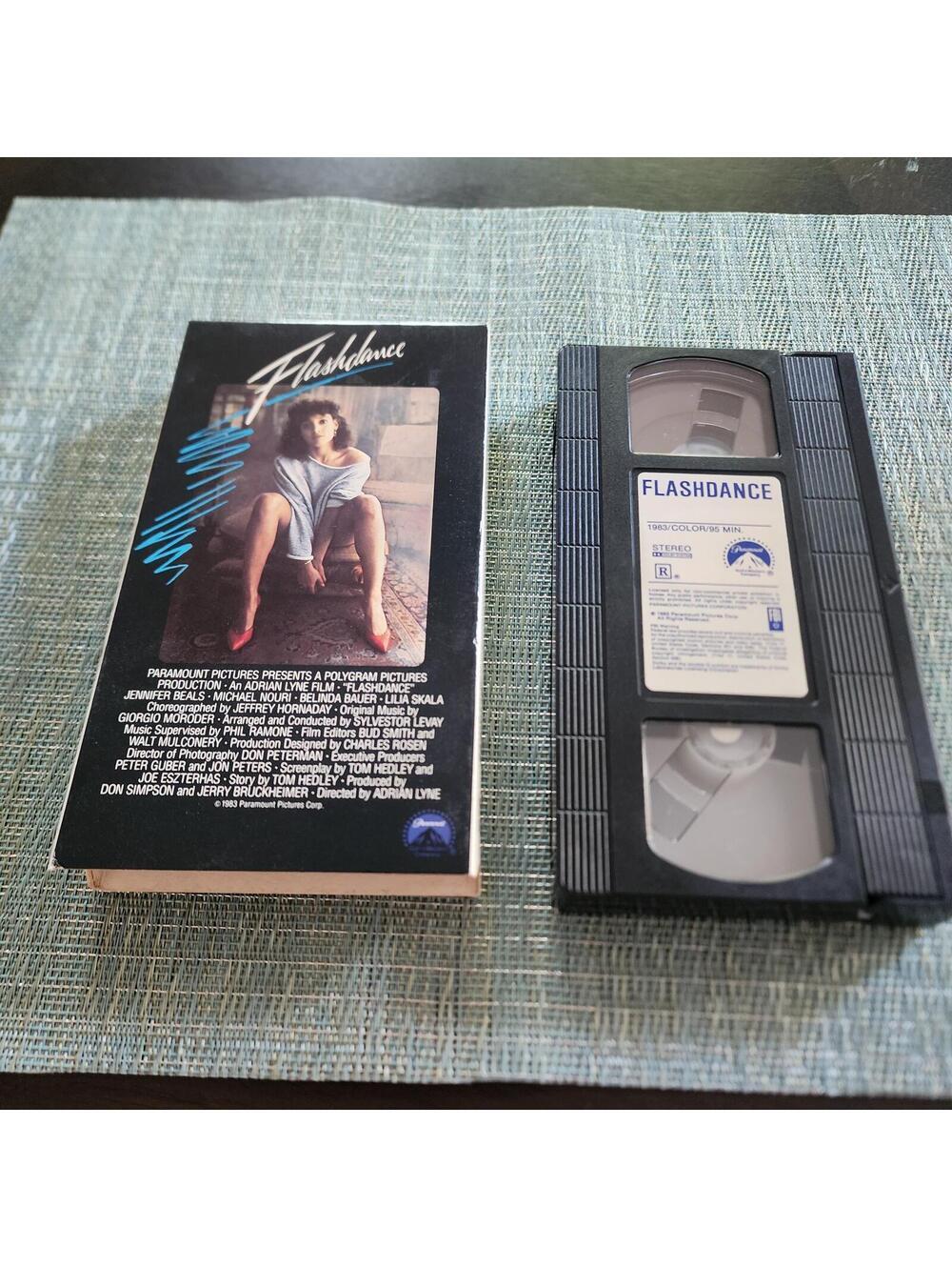 Flashdance VHS (1983) Tested Excellent Condition Paramount Home Video